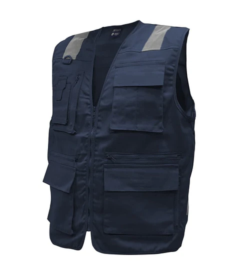 Chaleco Geólogo Gabardina Sin Manga Unisex
