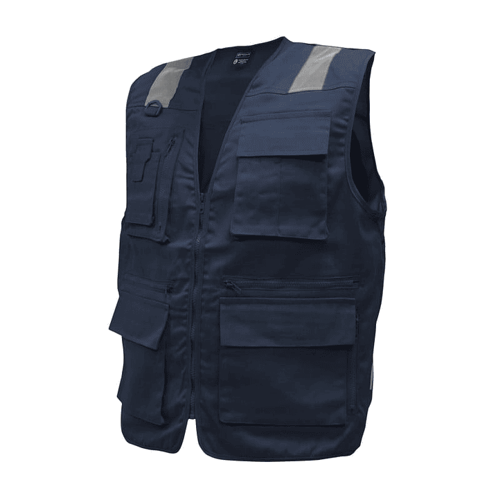 Chaleco Geólogo Gabardina Sin Manga Unisex 1