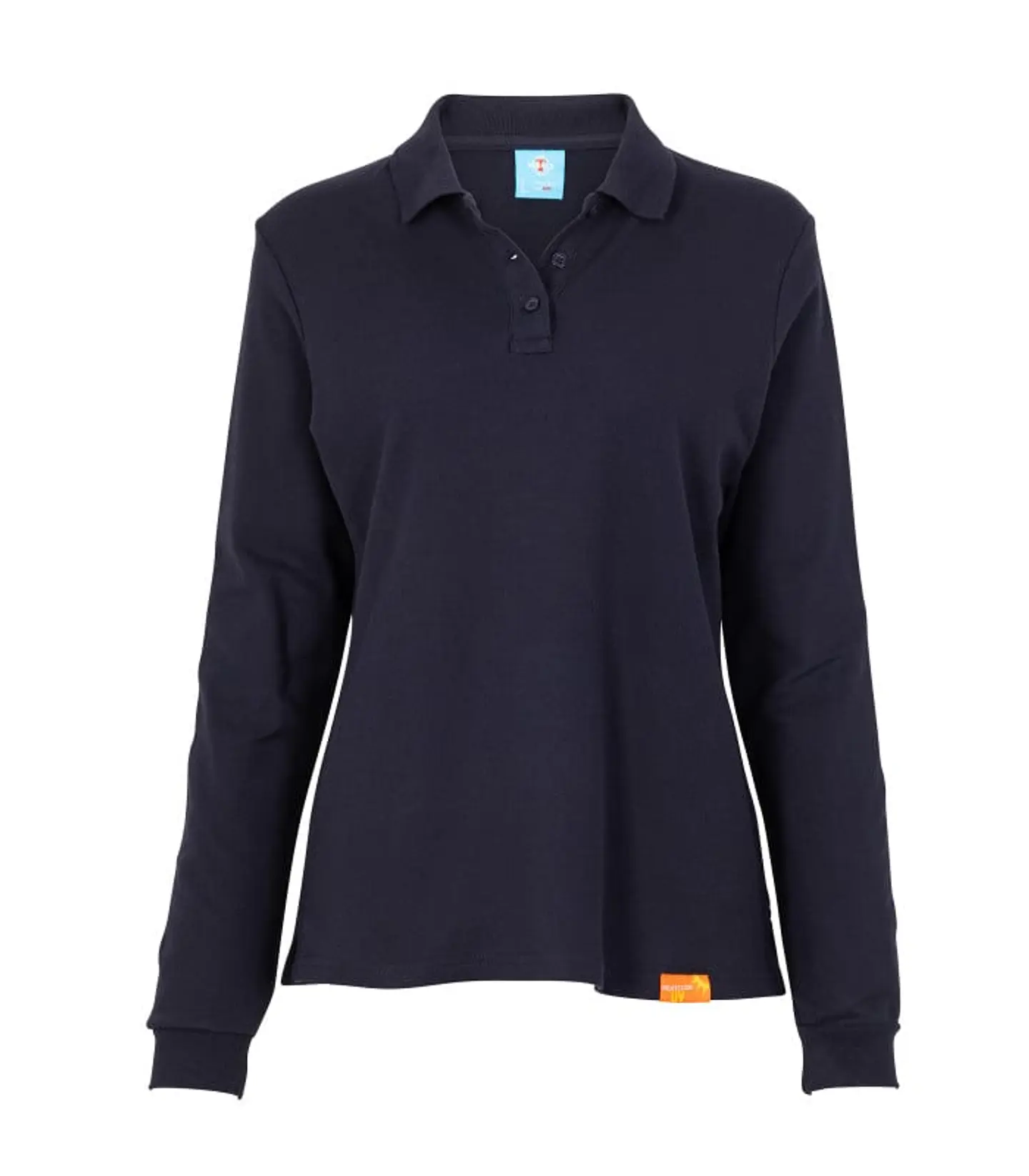 Polera Pique Manga Larga Mujer 80% Algodon  4