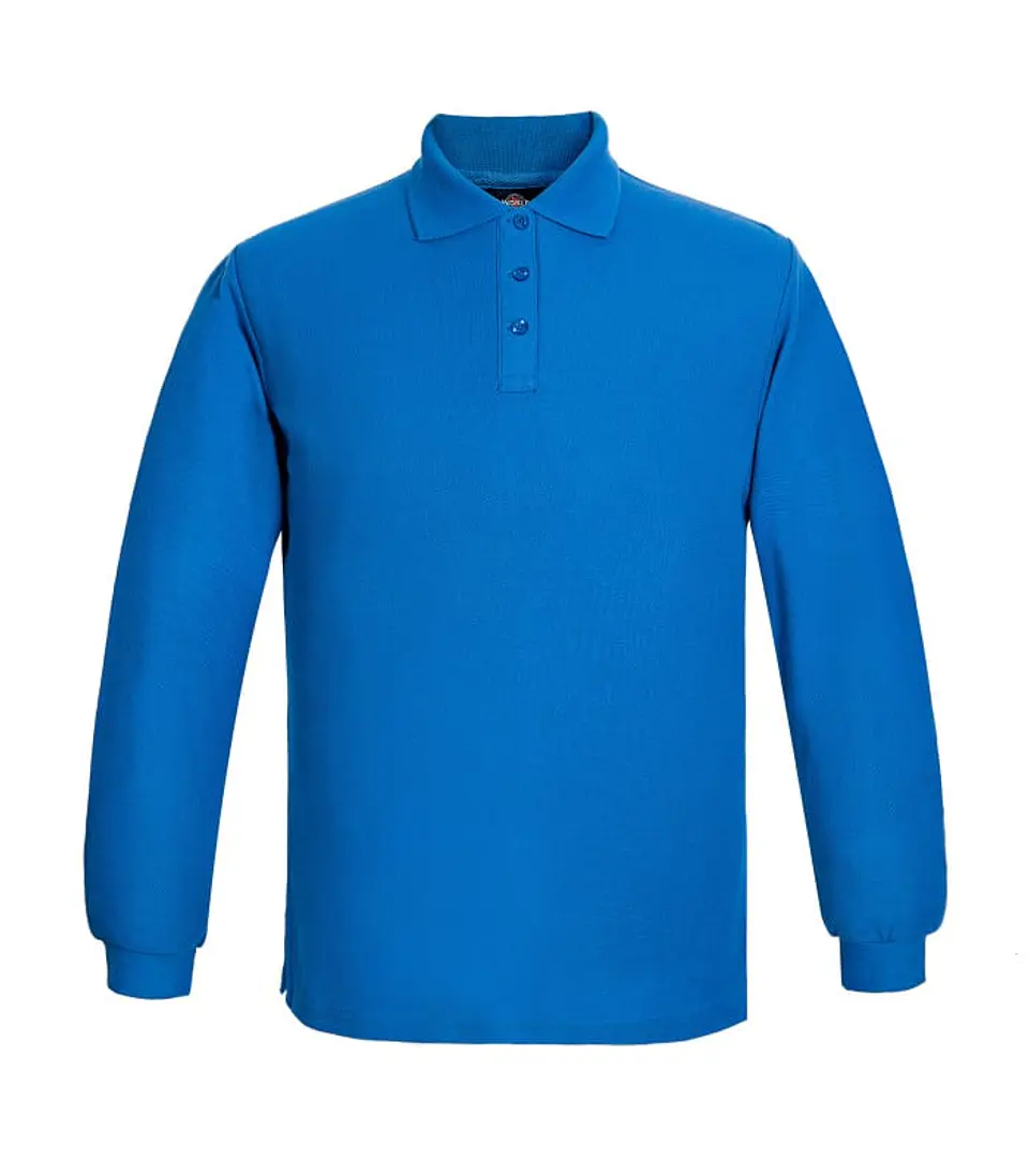 Polera Pique Manga Larga Mujer 80% Algodon  5
