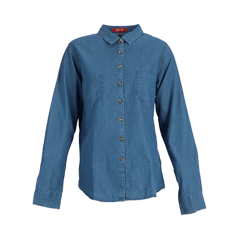 Blusa Mezclilla Mujer 
