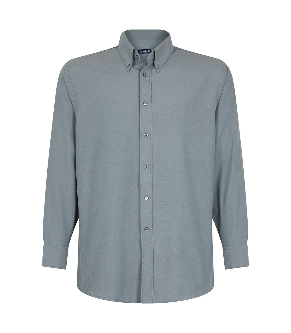Camisa Oxford Manga Larga Hombre 5