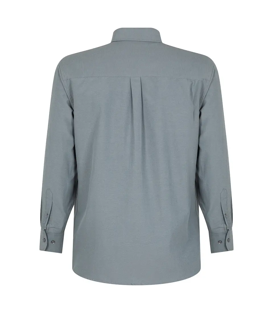 Camisa Oxford Manga Larga Hombre 6