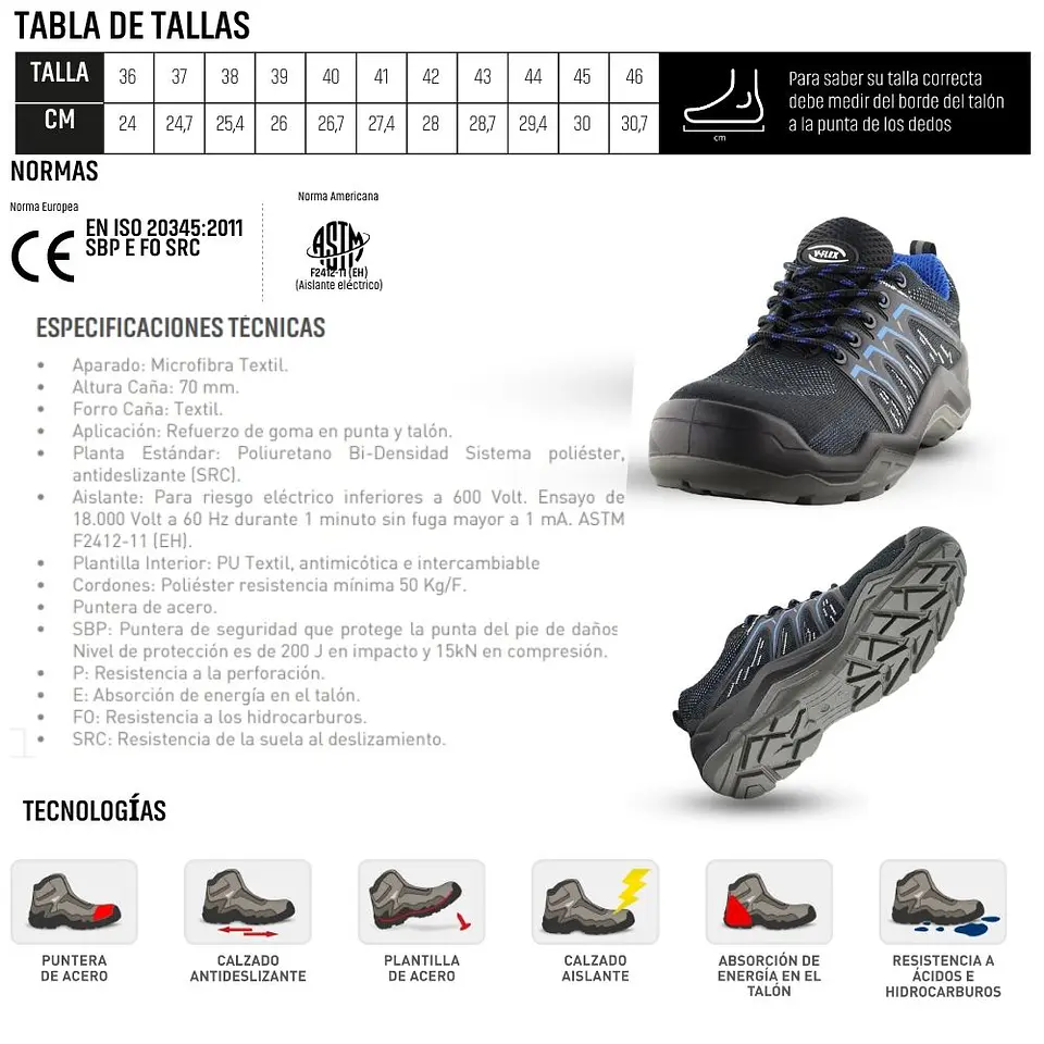 Zapato V-Flex V910 Azul 8