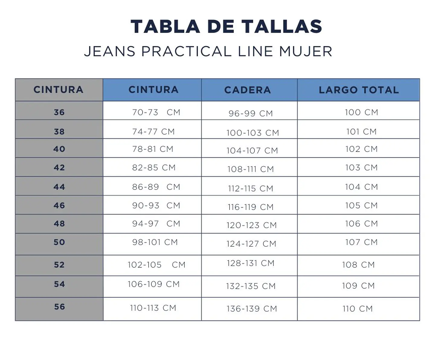 Jeans Free Action Line Mujer 3