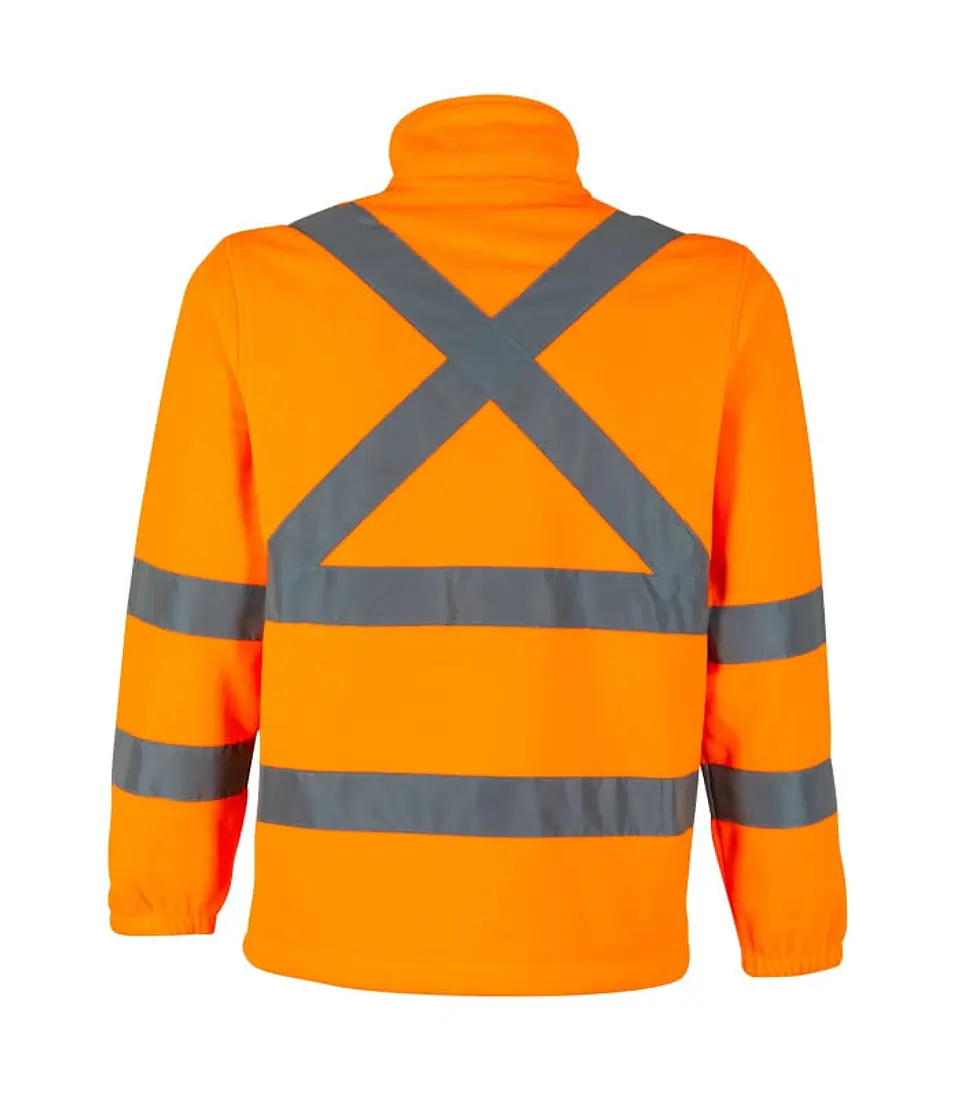 Micropolar Hi-Vis Clase 3 Manga Larga Hombre 3