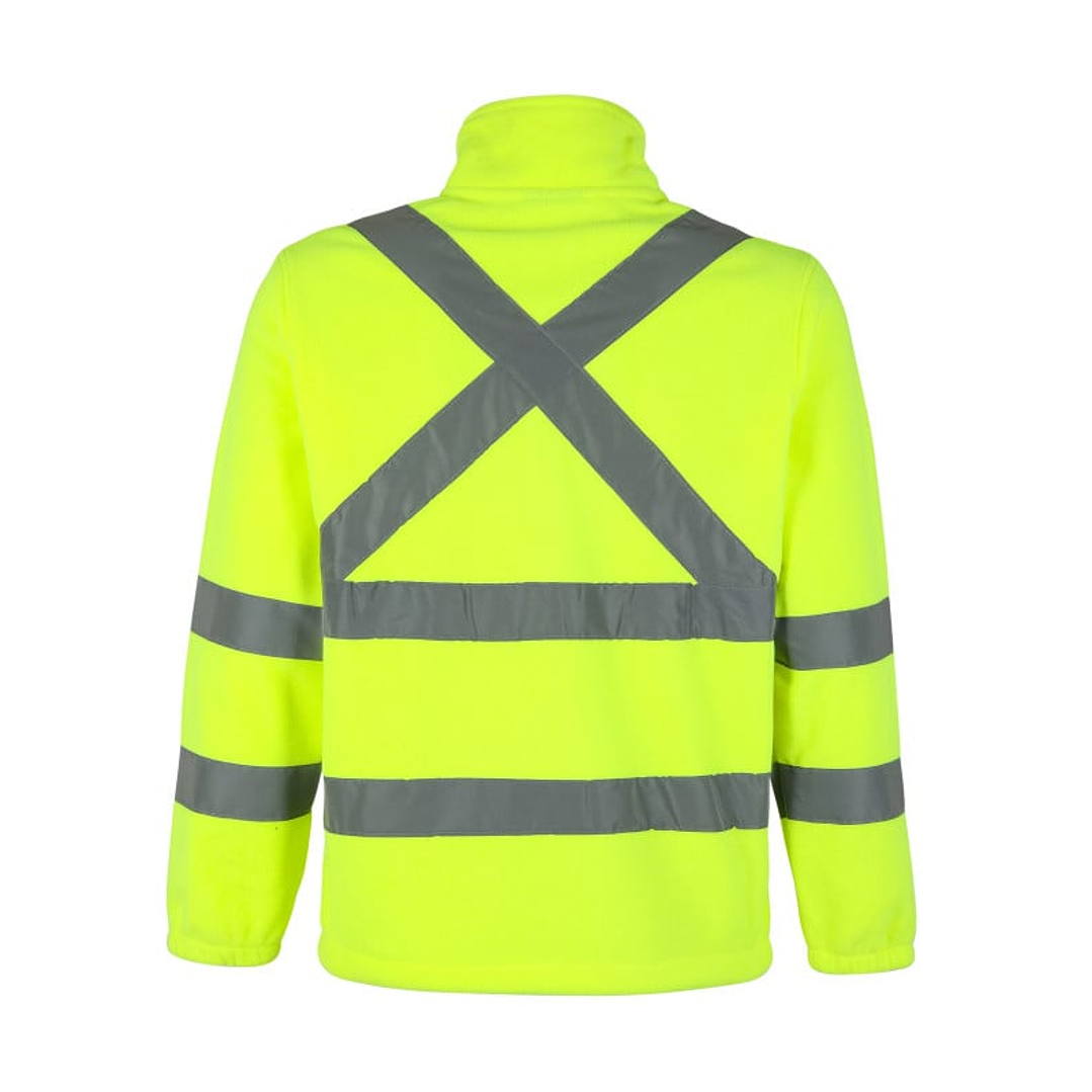 Micropolar Hi-Vis Clase 3 Manga Larga Hombre 2