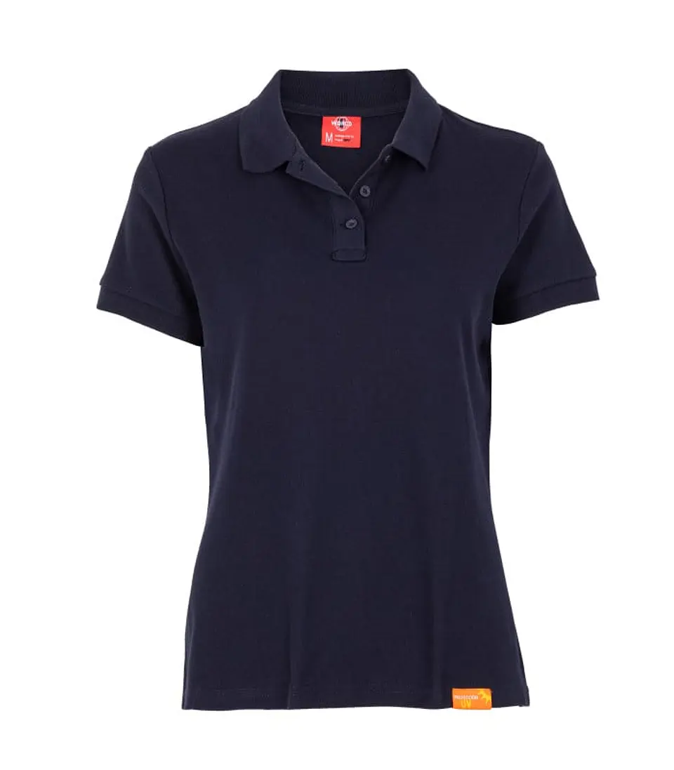 Polera Pique Manga Corta Mujer 60% Algodon 6