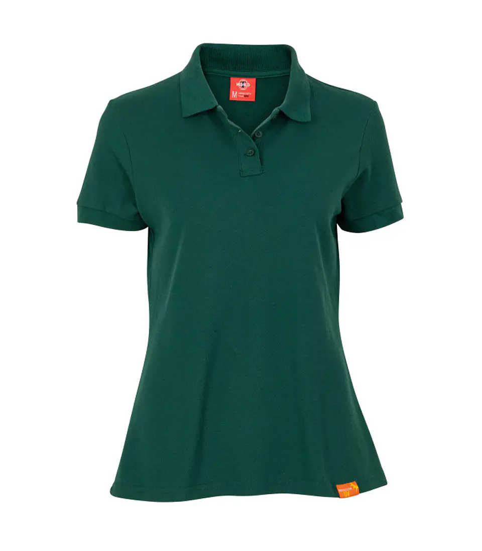 Polera Pique Manga Corta Mujer 60% Algodon 9