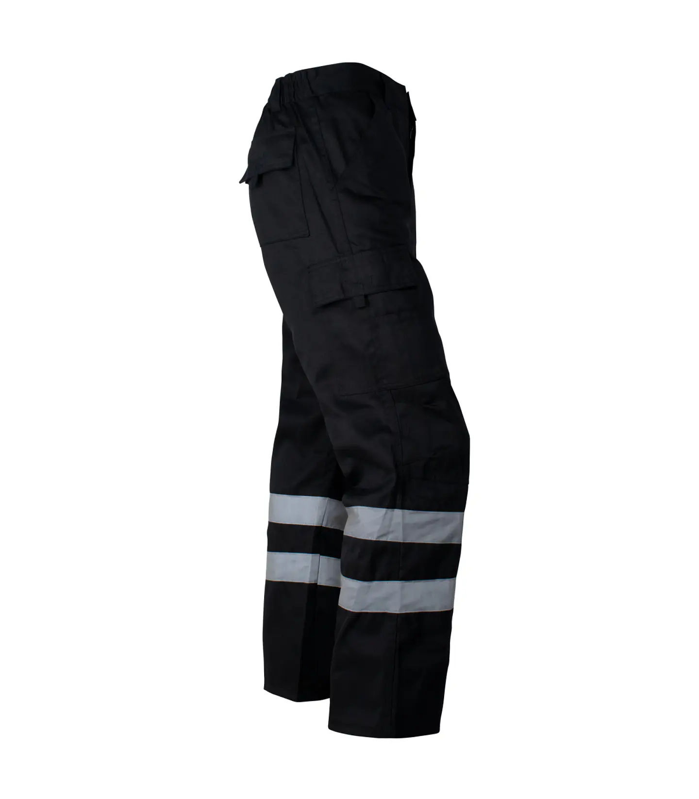 Pantalon Cargo Gabardina con cinta reflectante  3