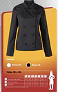 Chaqueta Chef Gabardina Mujer - Miniatura 5