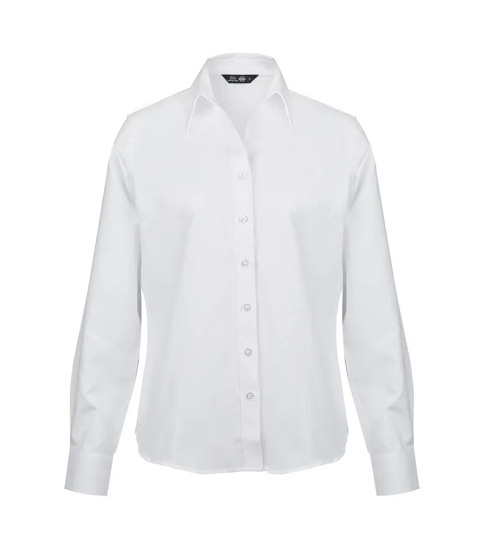 Blusa Oxford Classic Manga Larga Mujer 1