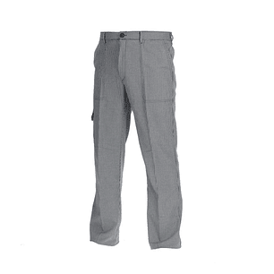 Pantalon Chef Pie De Poule Gabardina Unisex