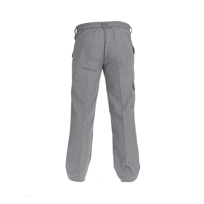 Pantalon Chef Pie De Poule Gabardina Unisex 3