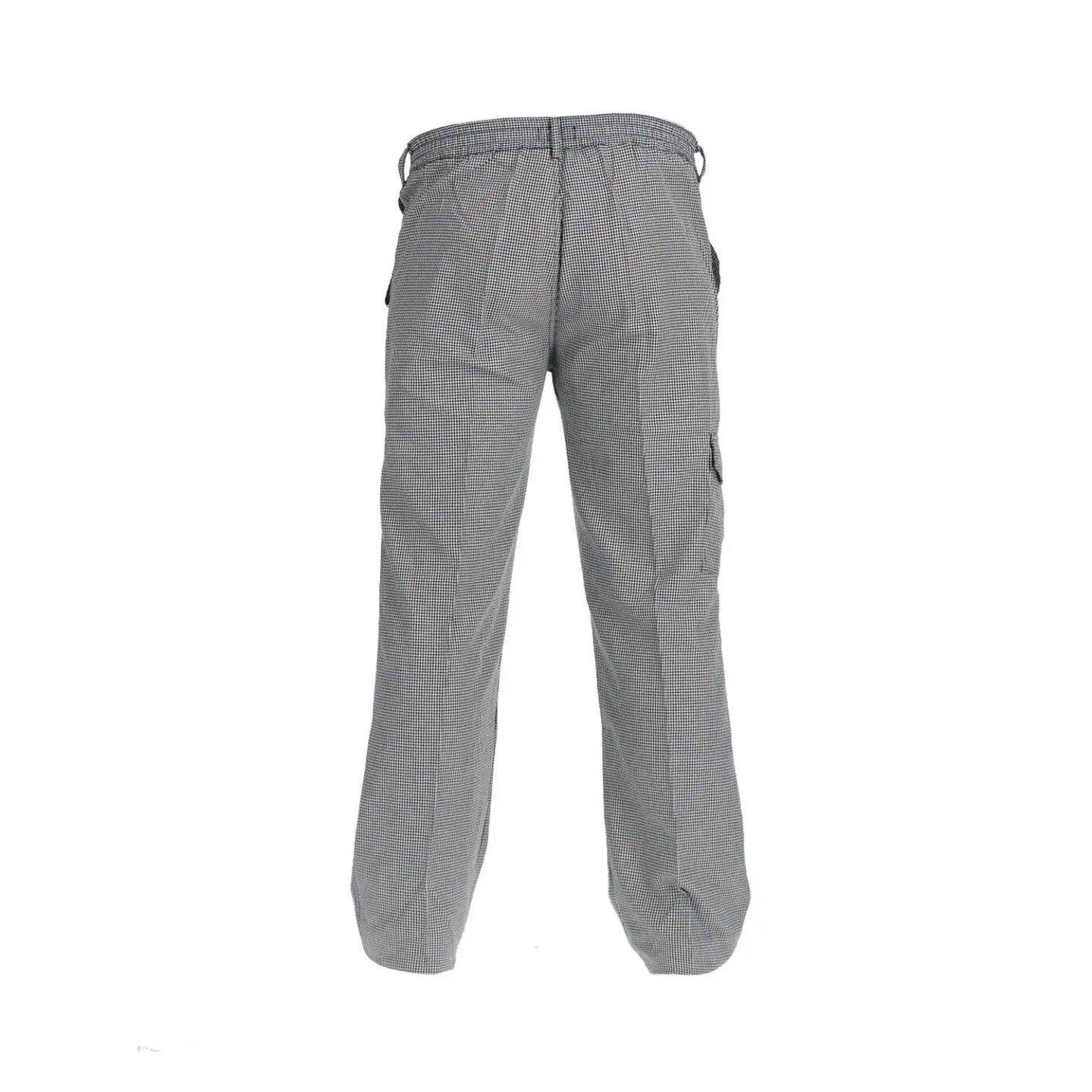 Pantalon Chef Pie De Poule Gabardina Unisex 3