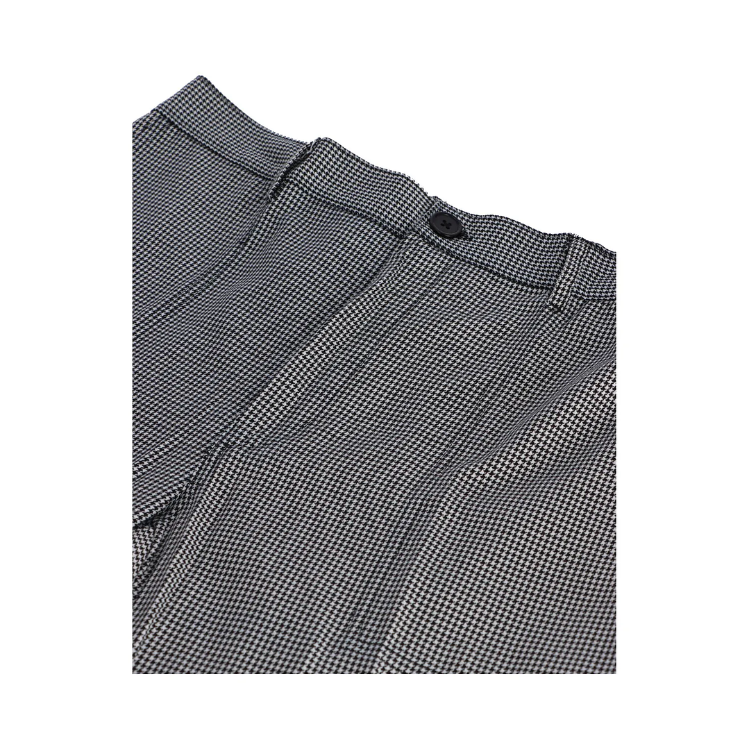 Pantalon Chef Pie De Poule Gabardina Unisex 4