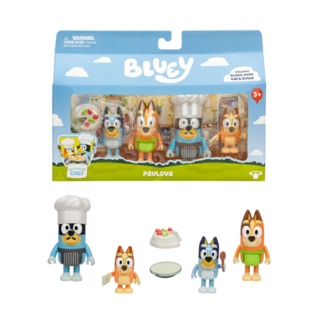 Bluey Set 4 Figuras 1
