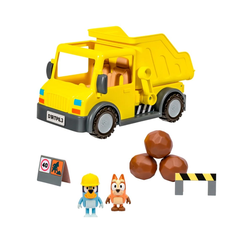 Camión + Figura Bluey 1