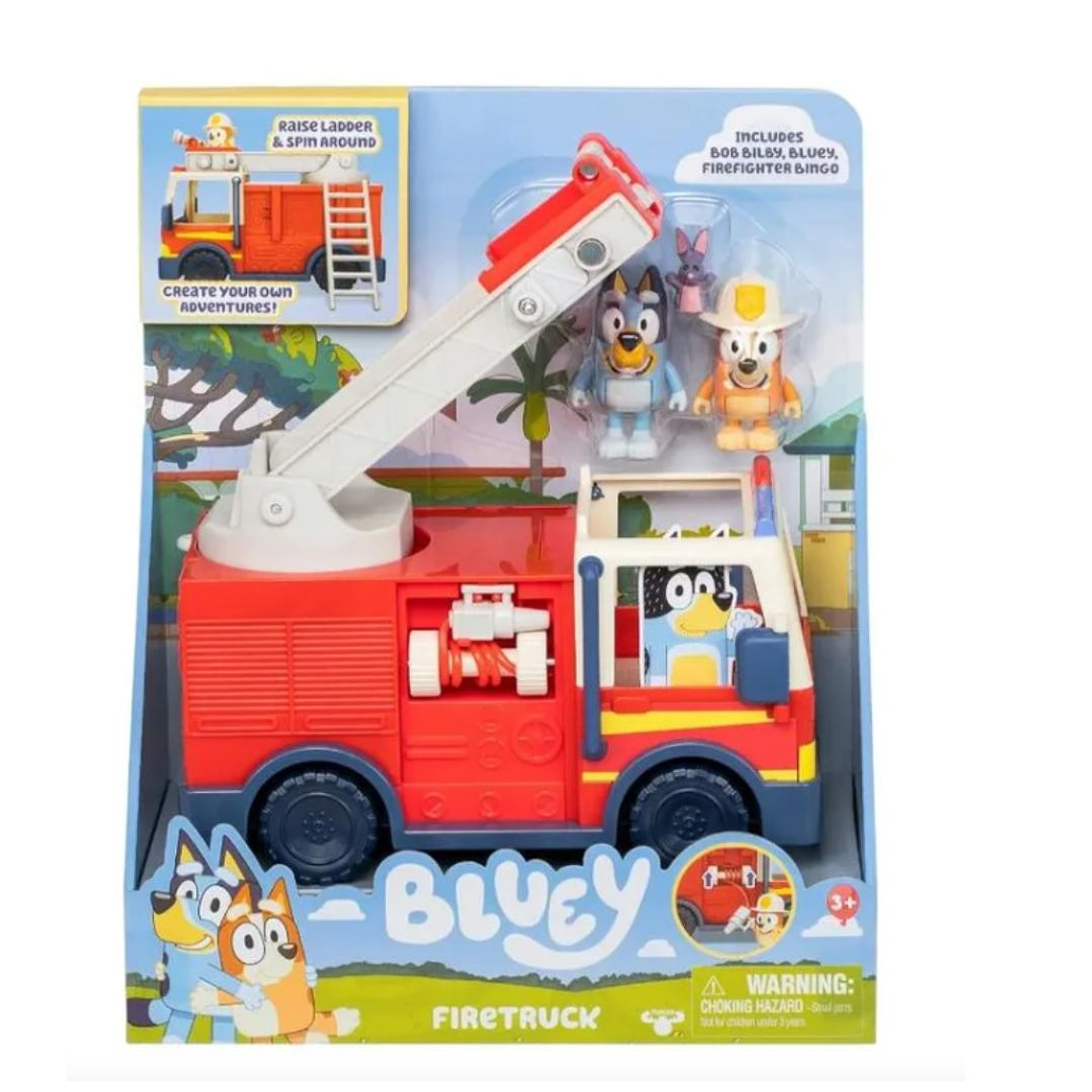 Camión + Figura Bluey 3