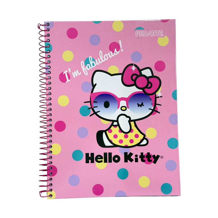 Cuadernos Hello Kitty 3 materias 1