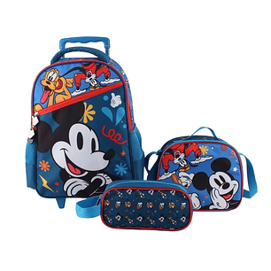 TRIPACK ESCOLAR MICKEY