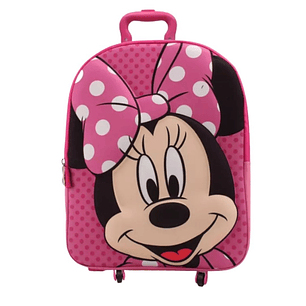 MOCHILA 3D CON RUEDAS MINNIE