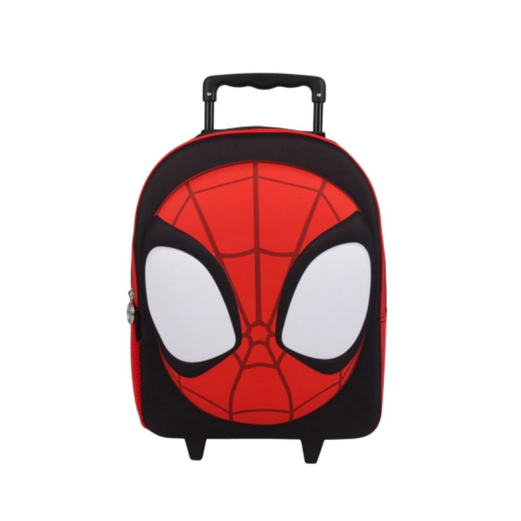 MOCHILA 3D CON RUEDAS SPIDERMAN 1