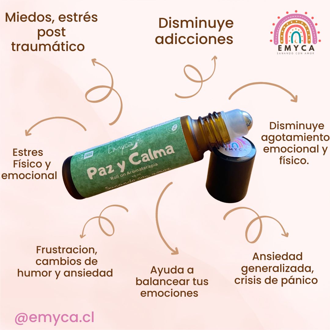 Roll On Emociones Con Aceites Esenciales. Aromaterapia