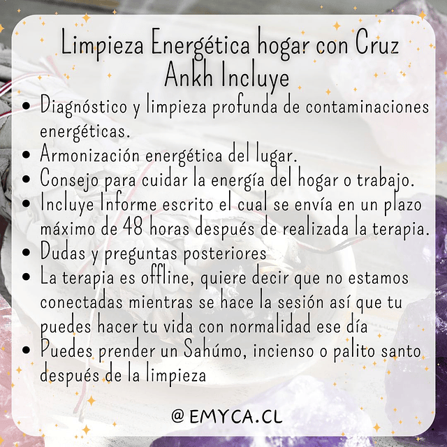 Limpieza Energética del Hogar o Trabajo