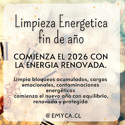 Limpieza Energética Fin de año 2026