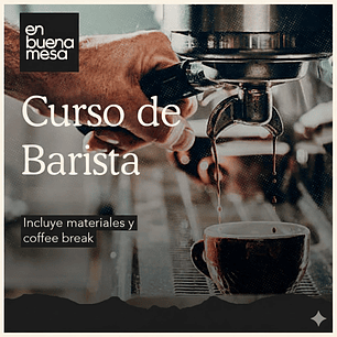 CURSO DE BARISTA