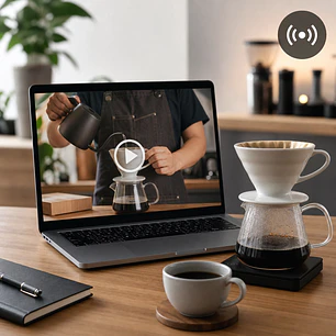 TALLER DE CAFÉ  ONLINE