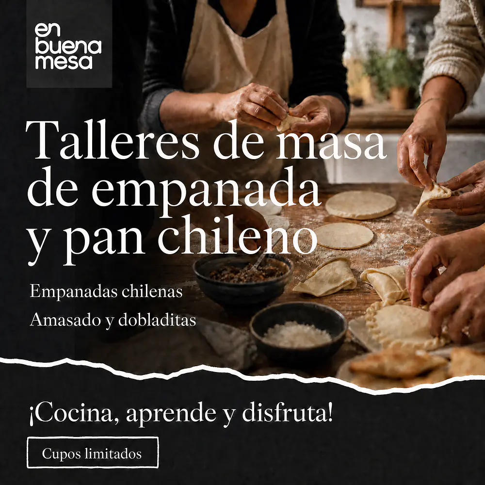 TALLER DE MASA DE EMPANADA Y PAN CHILENO 