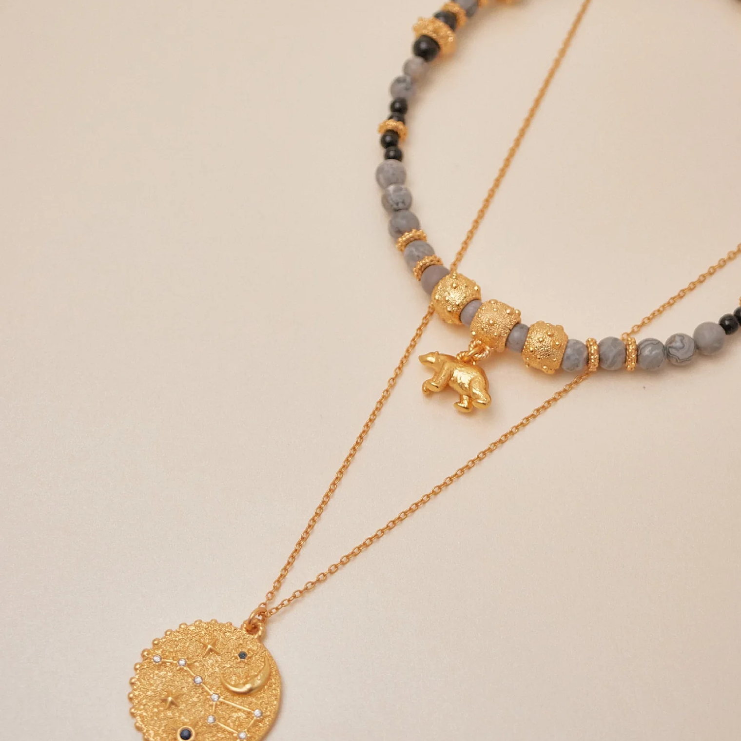 Set de 2 Collares Osa Mayor 7