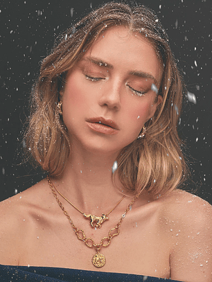 Set de 2 Collares Luna Llena