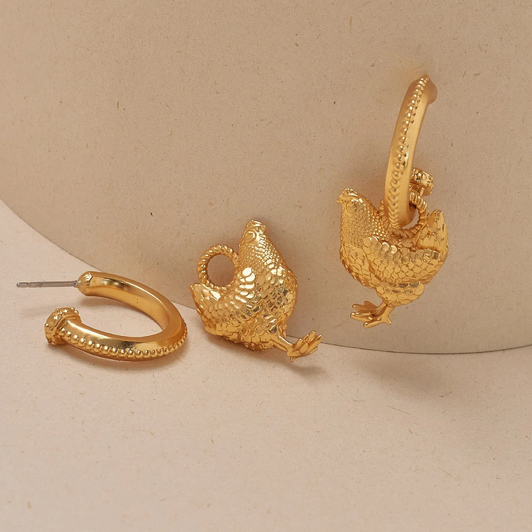 Set de 3 Aretes Huerto 5