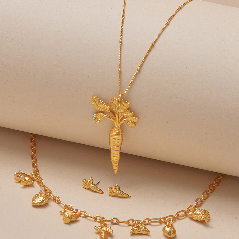 Set 2 Collares y Aretes Pradera 10