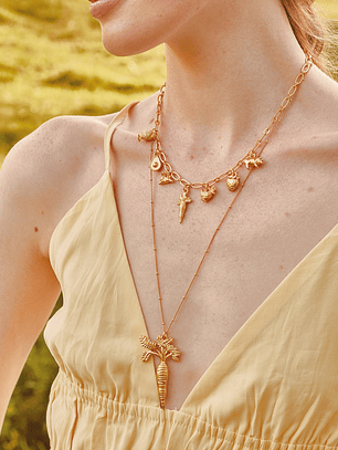 Set 2 Collares y Aretes Pradera