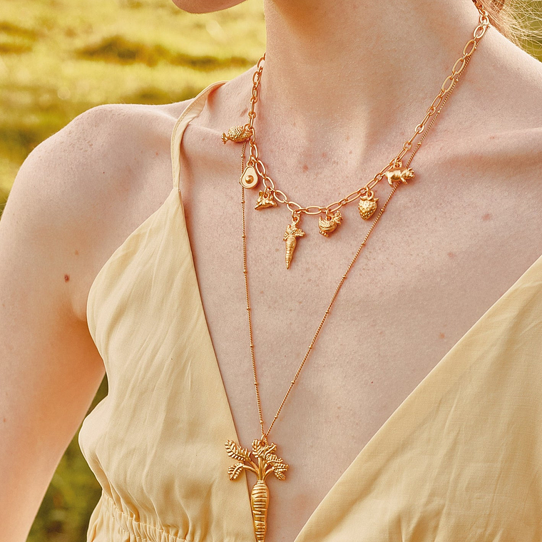 Set 2 Collares y Aretes Pradera 2