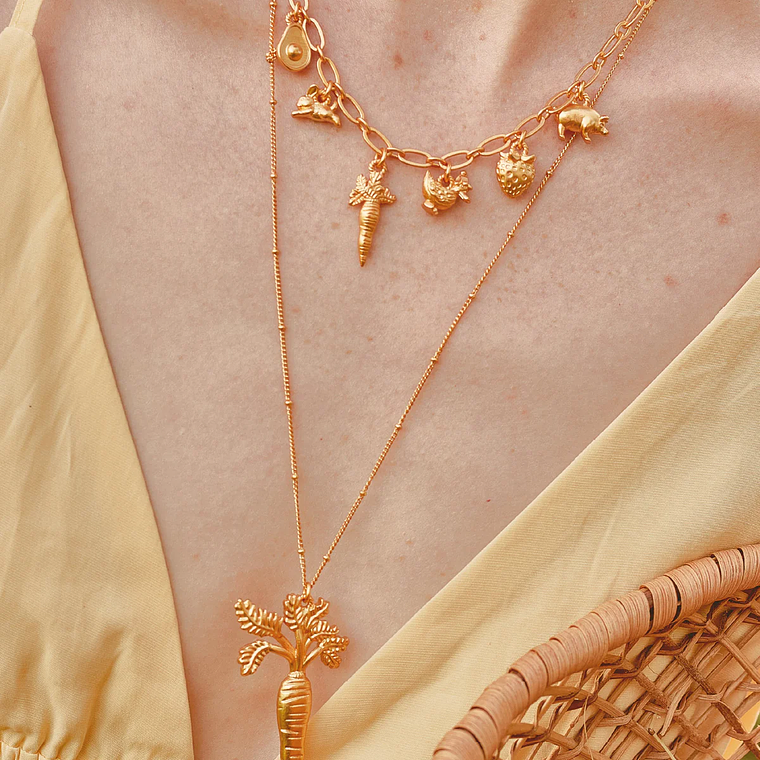 Set 2 Collares y Aretes Pradera 5