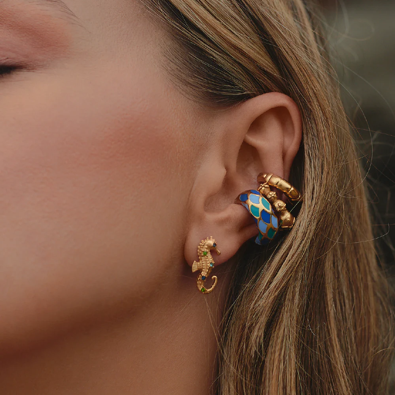 Set de 3 Earcuffs Sirena 2