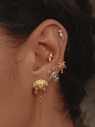 Set de 5 Aretes Mermaids