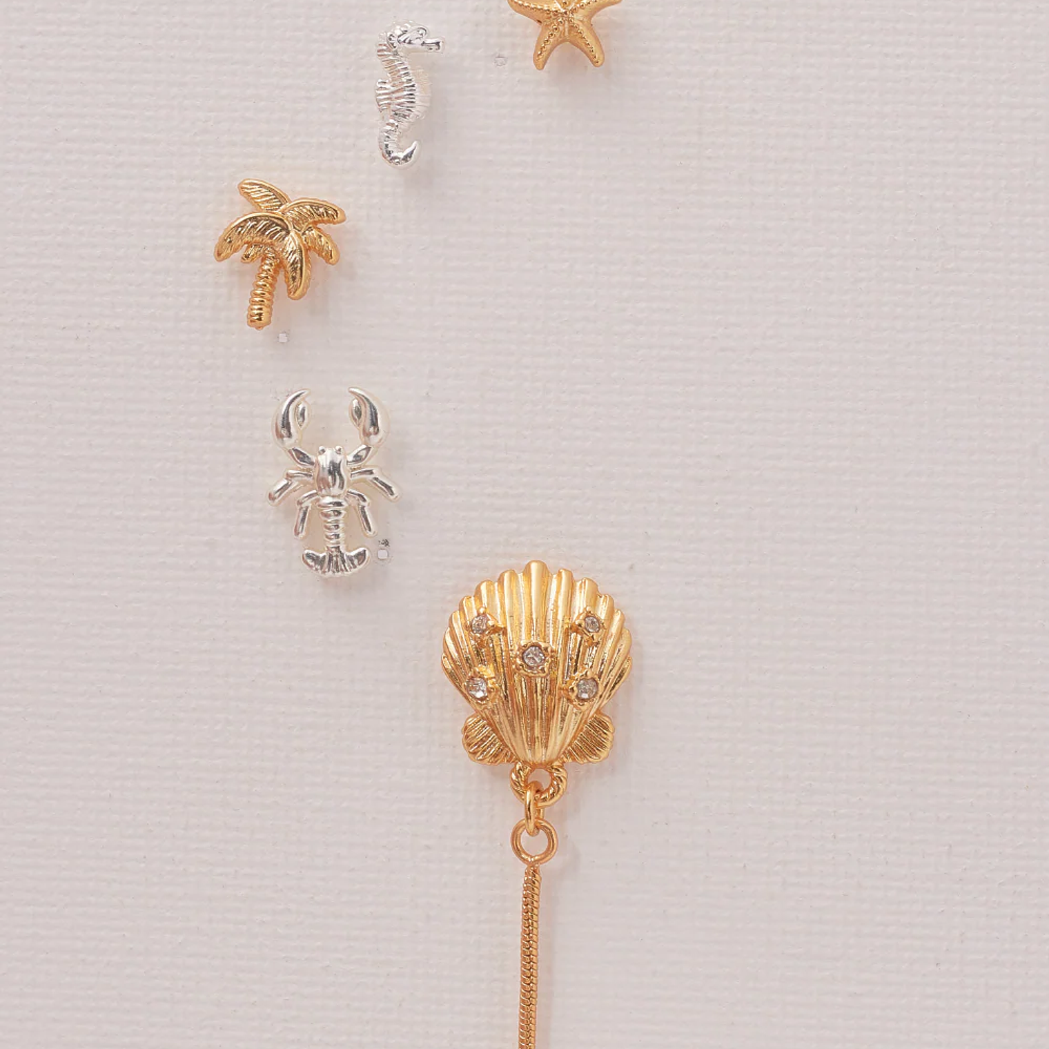 Set de 5 Aretes Mermaids 3