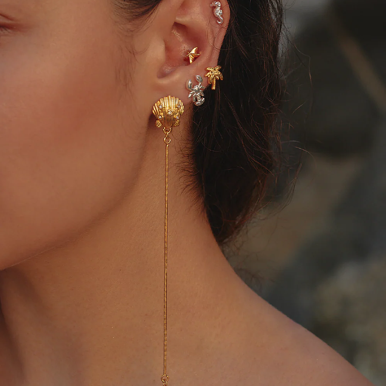 Set de 5 Aretes Mermaids 2