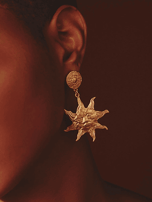 Pendientes Sol de Oro