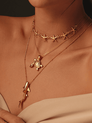 Set de 3 Collares Underwater