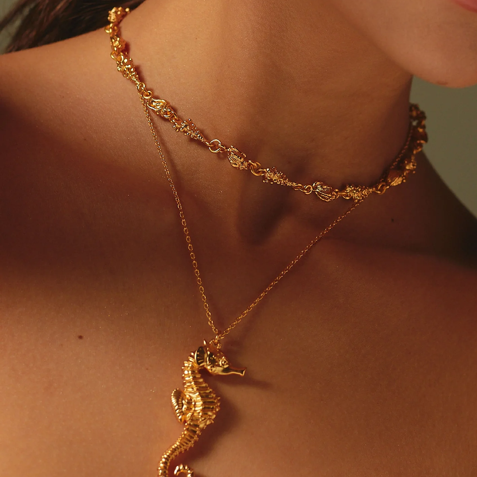 Set de 2 Collares Corales 4