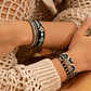 Wayuu Skinny Bracelet - Blue Beach - Miniatura 2