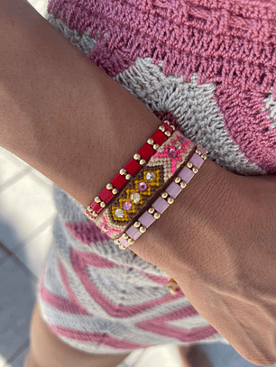 Miyuki Bracelet - Light Pink