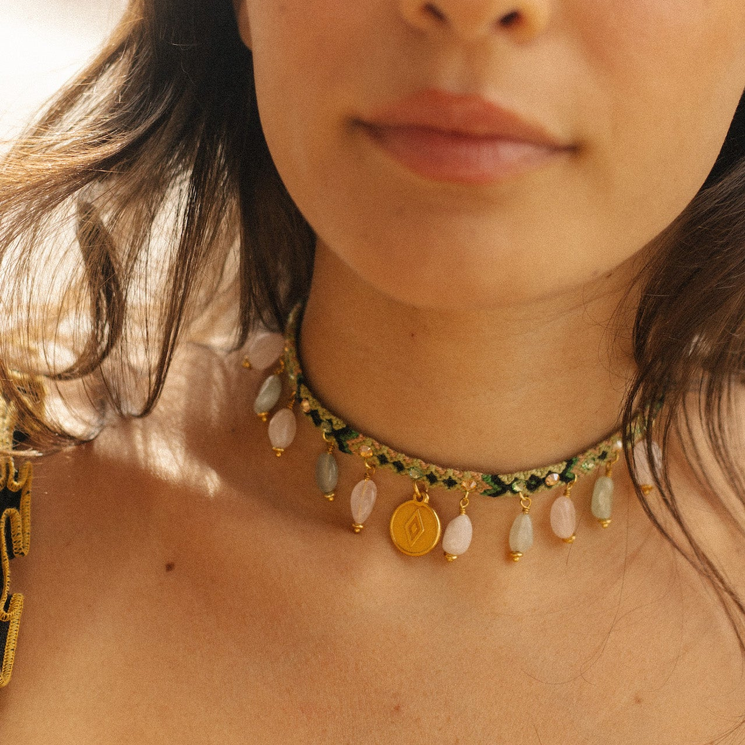 Choker Wayuu Kalepsu - Beach Blue 5